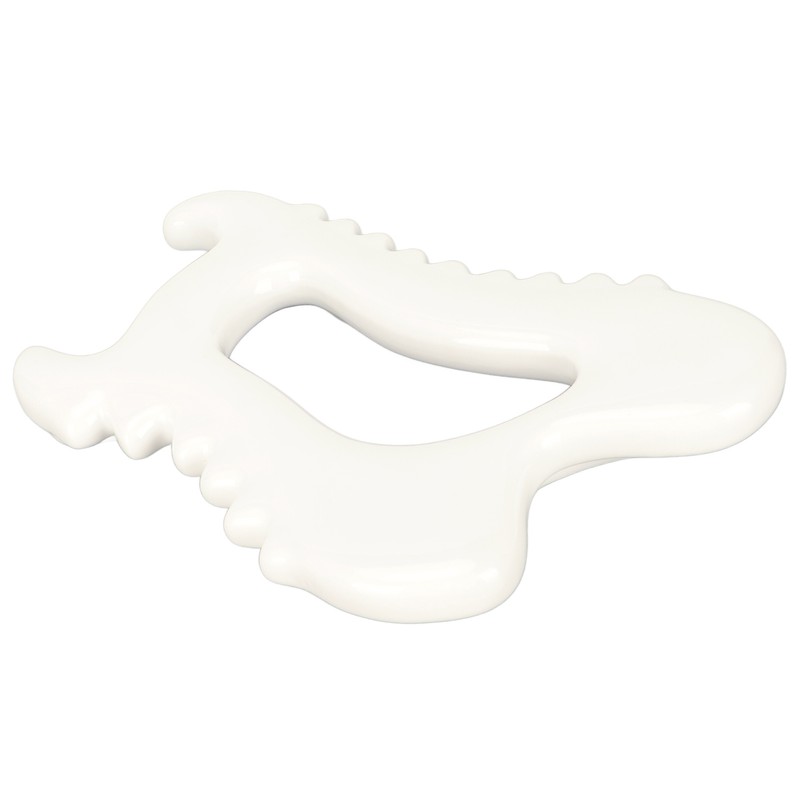 Gua Sha Massage Scraping Tool Ceramic Antistatic Good Thermal Conductivity