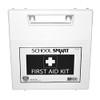 School Smart First Aid Kit, 50 Person, Plastic