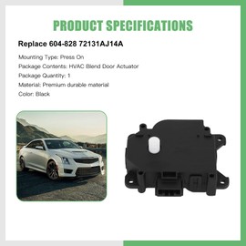 SCITOO HVAC Heater Blend Door Actuator for Subaru for Legacy 2013-2018, for Subaru for Outback 2013-2018 604-828 Heater Blend Door Levers