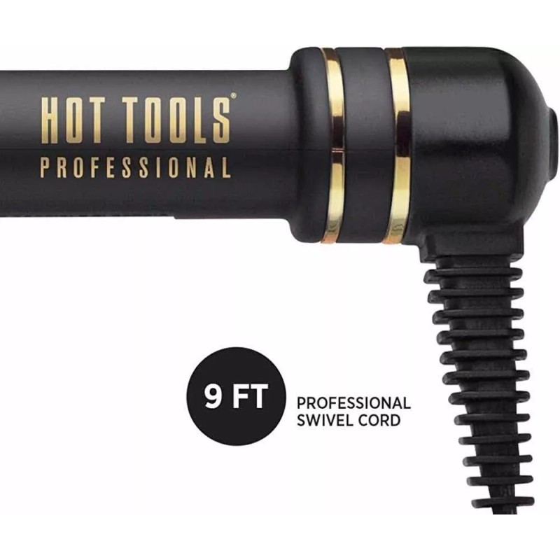 Hot Tools - Plancha Para Rizar Barril Cónico Invertido
