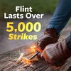 Prep-Right Survival - Mini Alloy Ferrocerium Flint Fire Starter, Thick