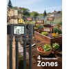 Insoma 4 Zones Sprinkler Timer with Brass Inlet & Outlet,