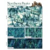 Northcott Northern Peaks 32.5" Bear Scenic Panel Pine/Multi