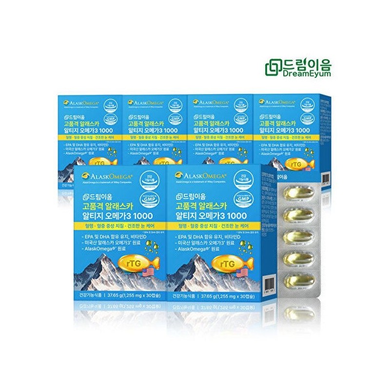 드림이음 [Dream Eum] Dream Eum high-quality Alaska Altige Omega 3