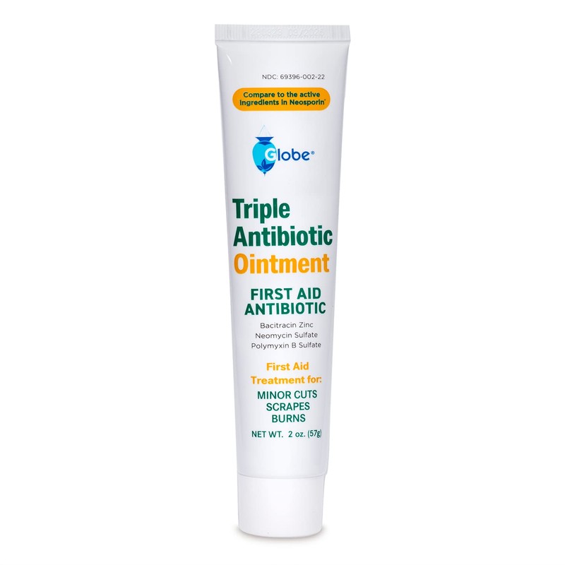 Globe (3 Pack) (2 oz) Triple Antibiotic First Aid Antibiotic