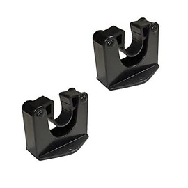 ALL PARTS ETC. Mounted Wall Broom Holder, Mop Hanger Handle Mount Broom and Dustpan Hanger, Broom Wall Mount Hangers for Shop Wall Storage for Kitchen, Laundry Room, Garage, Shed and More! (6)