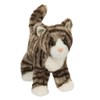 Douglas Zigby Gray Stripe Tabby Cat Plush Stuffed Animal