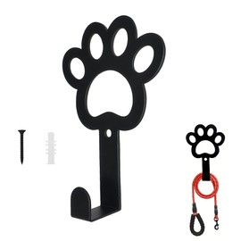 TUYOBG Key Holder for Wall, Metal Dog Paw Key Hooks Wall Mounted, Minimalist Keys Holder for Organizing Keys, Necklace Hooks for Walls and Home Decor - Great for Entryway Hallway or Living Room