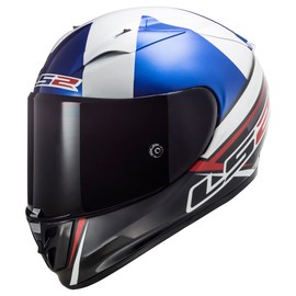 LS2 Helmets Arrow Evo Techno Helmet (Blue/White/Black - X-Large)