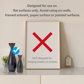 6 oz Clear Exhibit Gel, Reusable Museum Exhibit Putty to Keep Collections in Place, Removable & No Residue Exhibit Wax Fixed Decorations and Collection to Prevent Falling, Vibration.