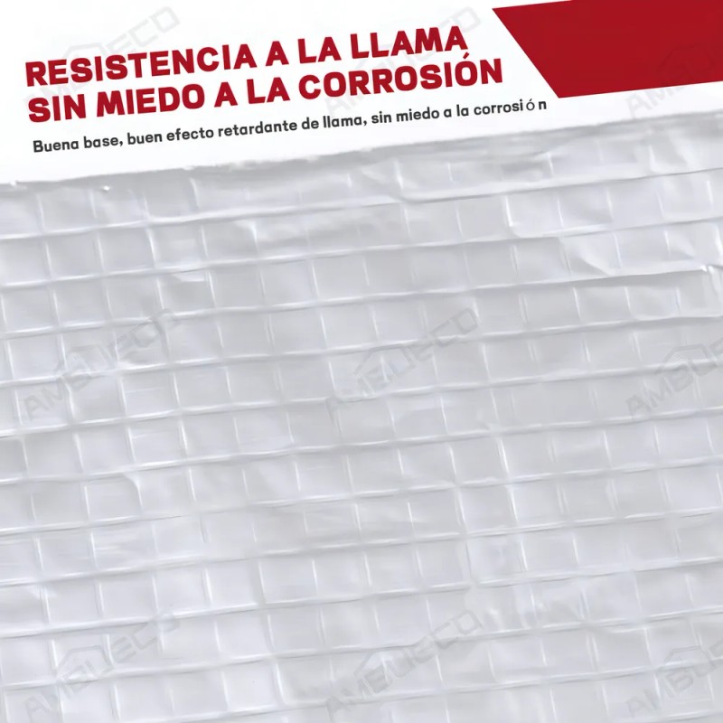 Cinta Impermeable Aluminio 10CMx10M Sellado Fugas Agua Resistente