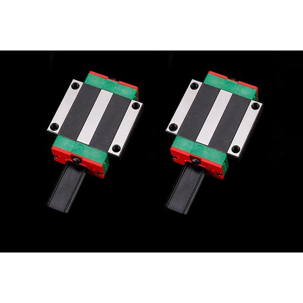 Hohitto HGW15CA Sledge Block, 2 Pieces HGW15CA Flange Bearing Sledge