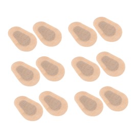 6Pairs Elastic Eye Patches Breathable Nonwoven Eye Pads for Daily Care Gentle Water Absorption for Family Use and