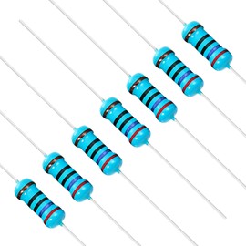 Chanzon 50pcs 1W 270Ω Ohm Metal Film Fixed Resistor 0.01 ±1% Tolerance 270R MF Through Bore Resistors Current Limiting Rohs Certified Resistor