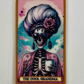 The cool grandma 3.5x6in UVDTF Decal