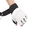 1 Pair 180‑185mm Half Finger Punch Bag Training Gloves Boxing