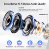 QXUFV QXUFV Wireless Earbuds, Bluetooth 5.4 Headphones Multi-Function Touch Screen