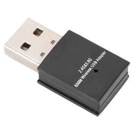 MXGZ Tarjeta de Red inalámbrica de 600M, Adaptador inalámbrico práctico Frecuencia de 2,4 GHz Compatible con Uso compartido de WiFi Ap simulado para XP para computadora portátil para PC de