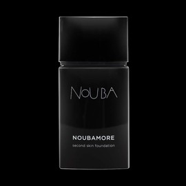 Noubamore Second Skin Foundation by Nouba - Long Lasting Coverage With Jojoba Extract Luminous Makeup Light Texture - Nude Skin Effect - Smoothes & Nourishes, Blends Perfectly (Color 85)