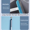 2PCS Pet Hair Remover Brush, 3-in-1 Cat and Dog Hair