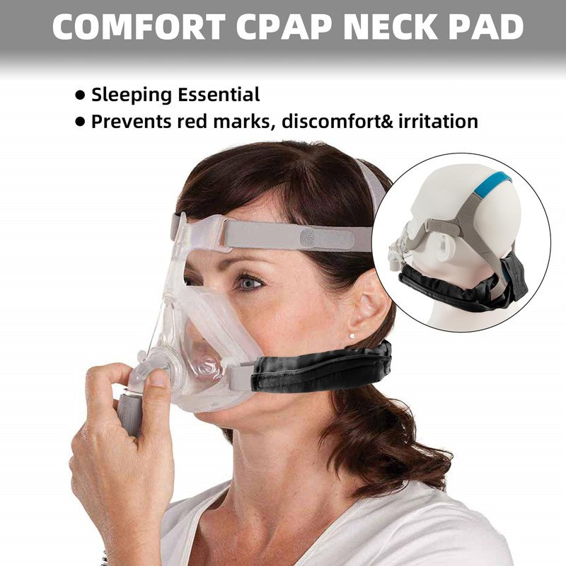 Satin CPAP Strap Covers Soft, CPAP Neck Pad for CPAP