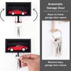 Car Garage Key Holder with Opening Door, Wall Mount Key