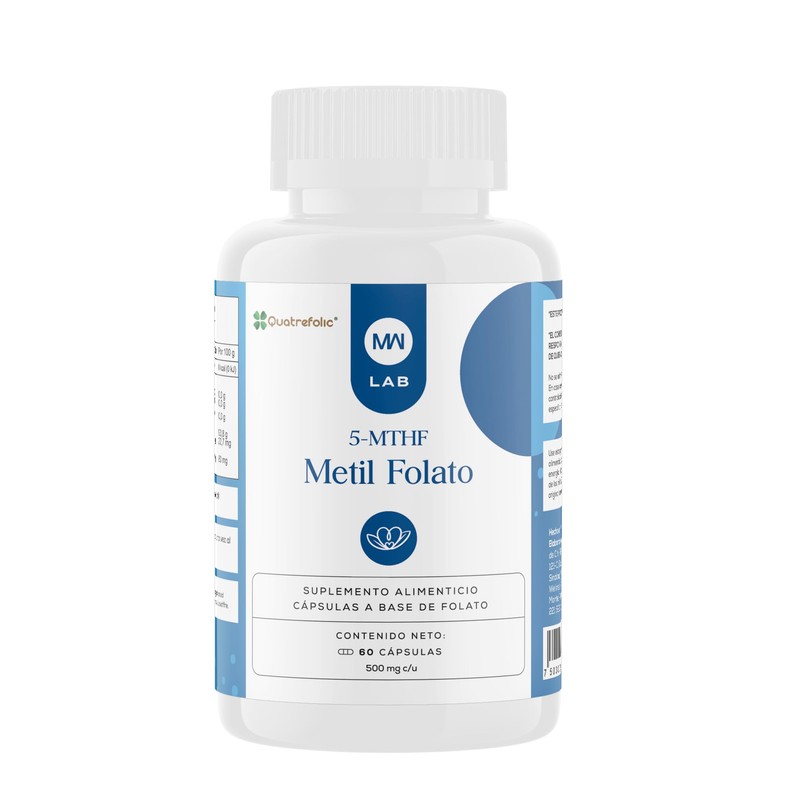Molecular Wellness Lab Metil Folato Quatrefolic Patentado