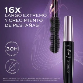 L'bel Extreme Long Máscara De Pestañas Waterproof 9g Negro