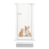 Lumizone Extra Tall Cat Gate 55.12" High Pressure Mounted Extra