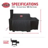 Char-Griller® Grand Champ™ Grill Cover, Shields and Protects from Moisture,