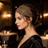 Women's Hair Band with Flower Hole Pattern, Thin Headband for