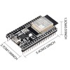 Diymore 2PCS ESP32 DevKit V4 Development Board,ESP32-DevKitC-V4 WiFi WLAN CP2102