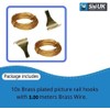 Picture Rail Hooks Dado Rail Picture Hooks Brass Plated Antique