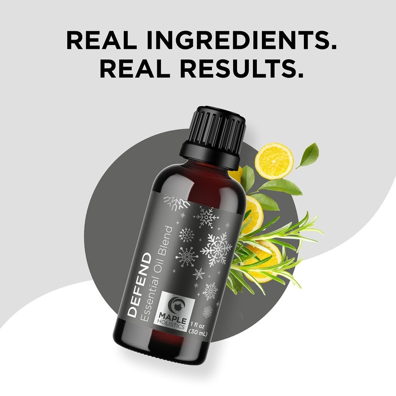 Maple Holistics Maple Holistics Essential Oil Set - Breathe Protect