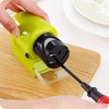 Electric Knife Sharpener, 2-Stage Kitchen Knives Sharpening System Quickly Sharpening,