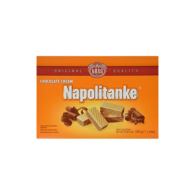 Kras Napolitanke Chocolate -Cream Wafers (11.64oz / 330g)