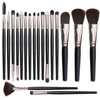 Makeup Brushes, Professional 18 Pieces Rose Gold Foundation Concealer Blush