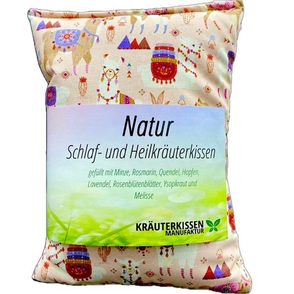 Herbal Pillow, Natural Sleeping and Healing Herb Pillow, 25 x