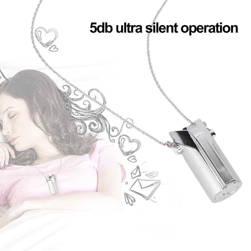 Wearable Air Purifier Rechargeable Portable Air Purifier Necklace for Haze