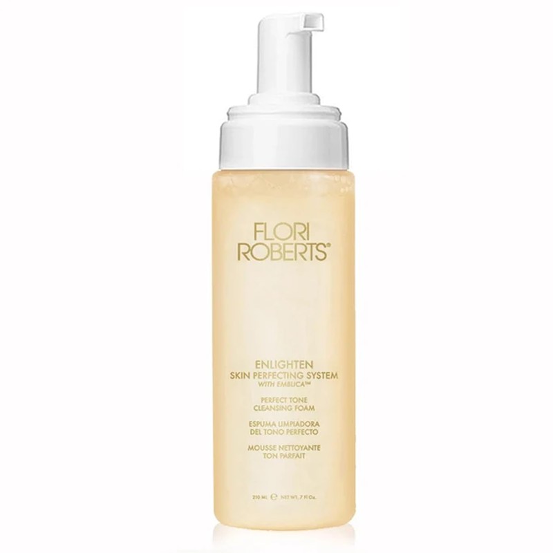 Flori Roberts Perfect Tone Cleansing Foam, Gentle Purifying Face Wash