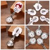 Avaner Nurse Watches Cute Cartoon Design Clip-on Fob Watches Analog