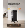 PELONIS Radiator Heater for indoor use Large Room with Remote,