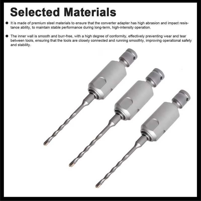 Multi-purpose Conversion Connector Electric Impact Wrench to Electric Hammer Converter