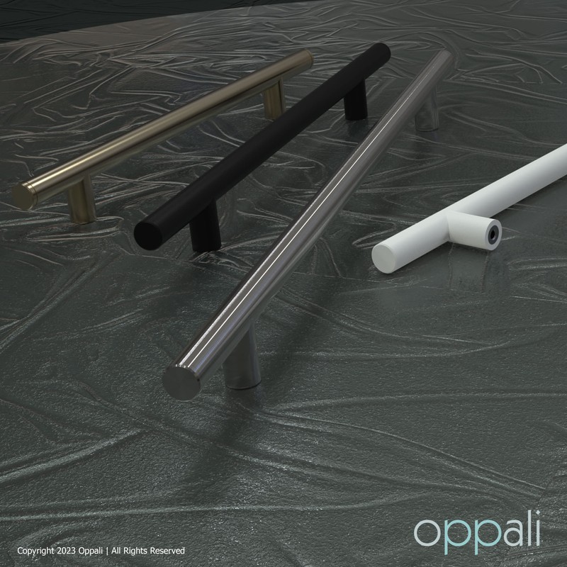 oppali Black Stainless Steel 304 Entrance Door Pull Handle |