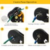 Crimpadora Terminal Cable Eléctrico 1200Pzs, Pinza Pelacable Alicates Alambre Engarzado,