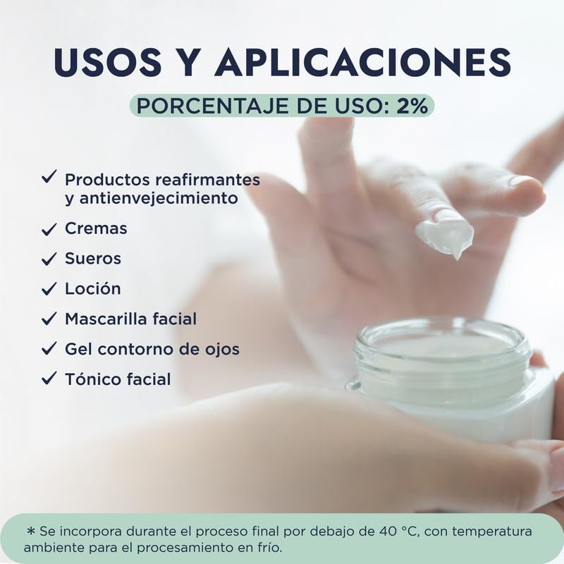 Hebbe - Replexium, Potente Mezcla Antienvejecimiento para Cosméticos, 20 g