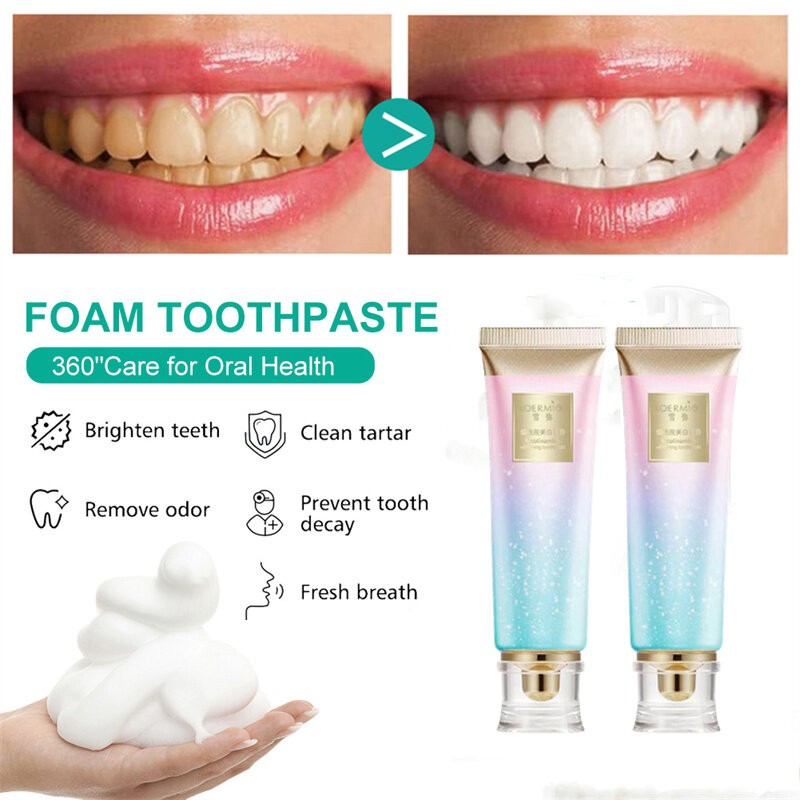 💯Original Bodyaid Niacinamide Whitening Toothpaste Teeth Whitening Ubat Gigi Bodyaid