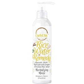 Curly Chic Rice Water Remedy Revitalizing Rinse 8 fl.oz