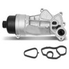 A-Premium Engine Oil Filter Housing Adapter Assembly [with Gasket Kit]