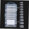 FOMIYES Pcs Square Nails Diy Full Cover False Toenails Nail